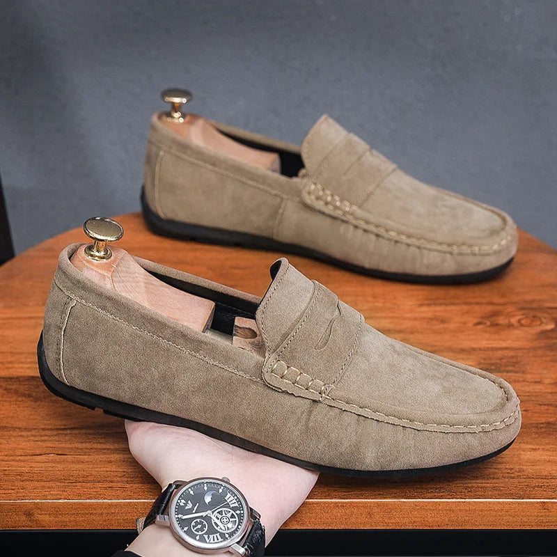 Elarova | Atmungsaktive Herren Slipper