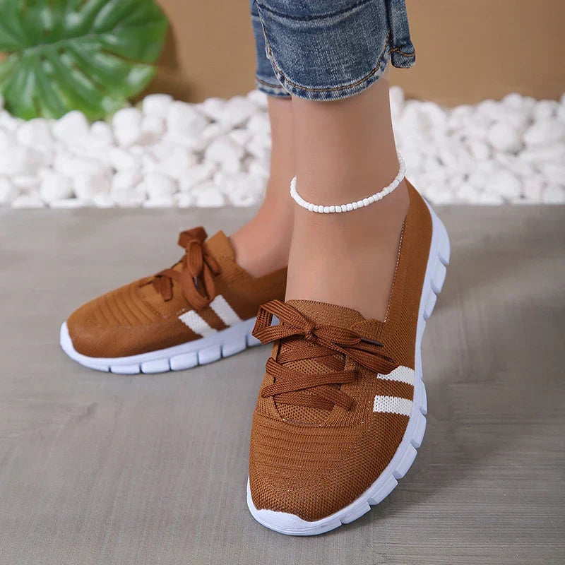Elarova | Atmungsaktive gestrickte Turnschuhe