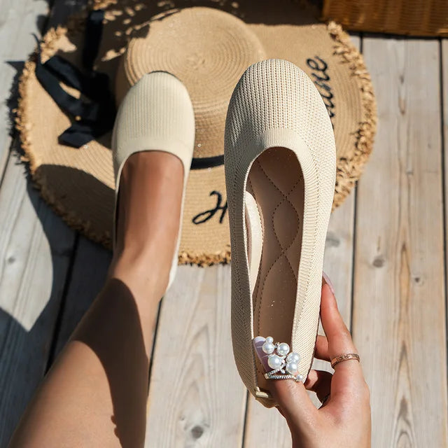 Elarova | Ballettschuhe aus Strick für Frauen