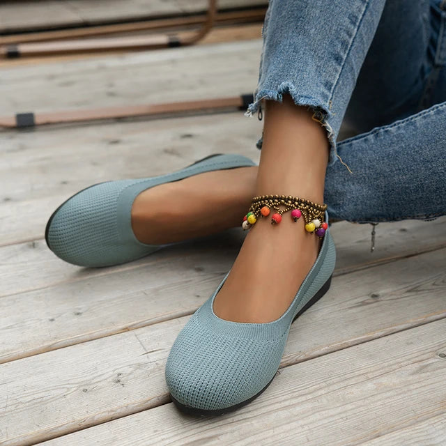 Elarova | Ballettschuhe aus Strick für Frauen