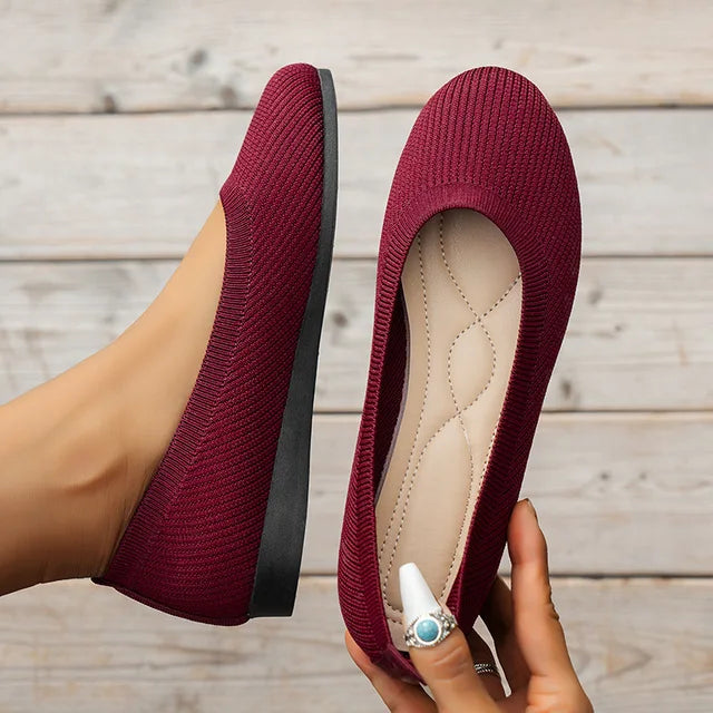 Elarova | Ballettschuhe aus Strick für Frauen