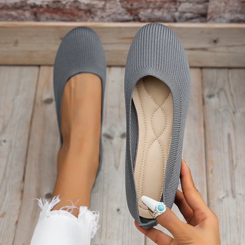 Elarova | Ballettschuhe aus Strick für Frauen