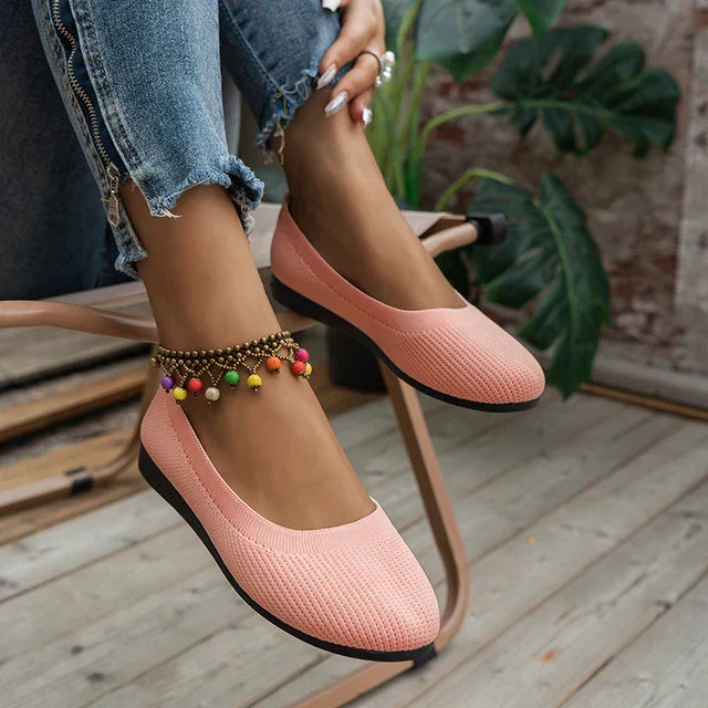 Elarova | Ballettschuhe aus Strick für Frauen