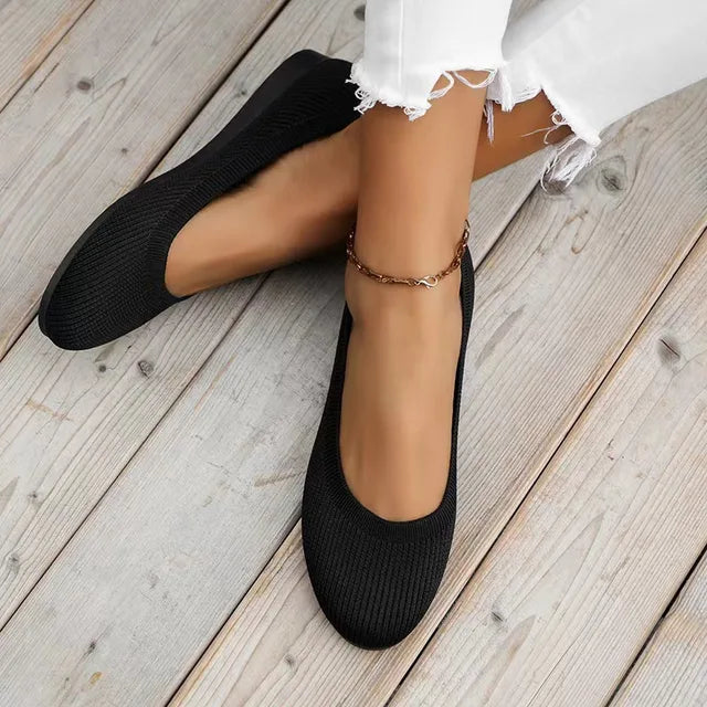Elarova | Ballettschuhe aus Strick für Frauen