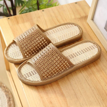 Elarova | Bambus Rattan Pantoffel