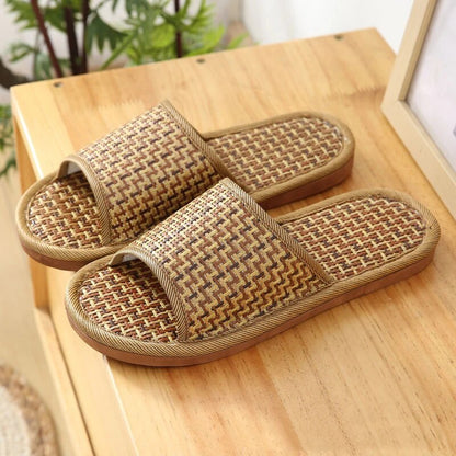Elarova | Bambus Rattan Pantoffel