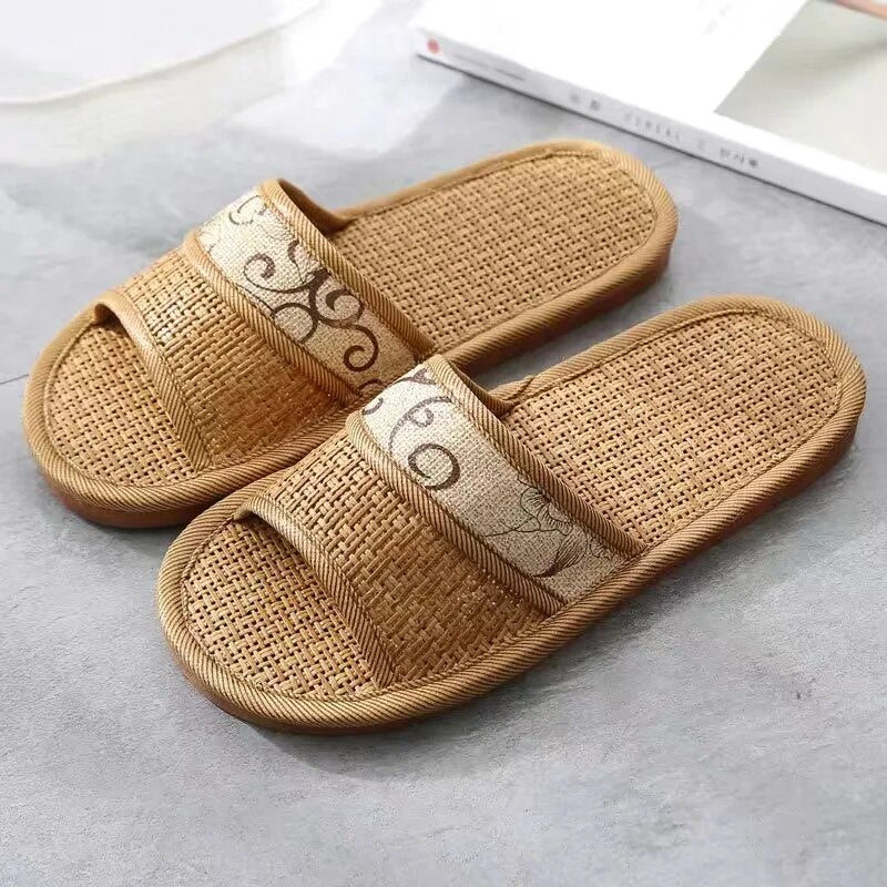 Elarova | Bambus Rattan Pantoffel