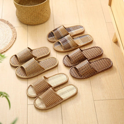 Elarova | Bambus Rattan Pantoffel
