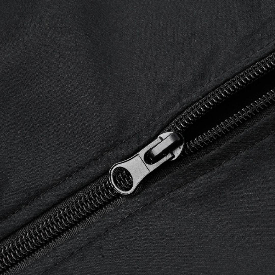 Elarova | Baseballjacke mit geripptem Kragen für Herren