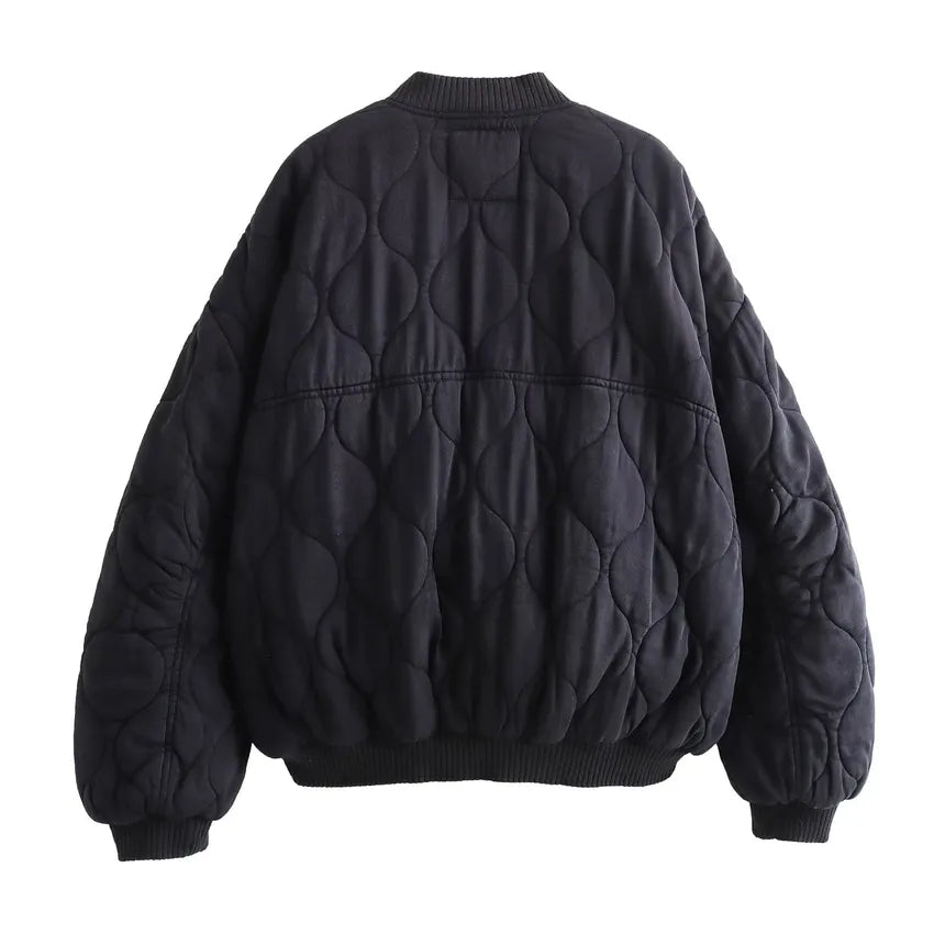 Elarova | Baumwolljacke mit Rundhalsausschnitt