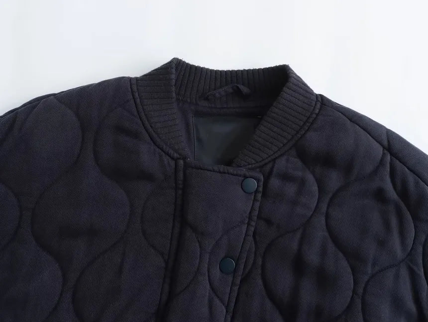 Elarova | Baumwolljacke mit Rundhalsausschnitt