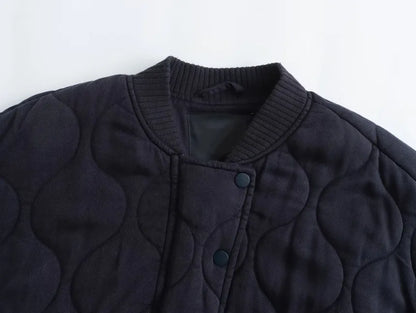 Elarova | Baumwolljacke mit Rundhalsausschnitt
