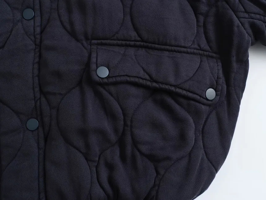 Elarova | Baumwolljacke mit Rundhalsausschnitt
