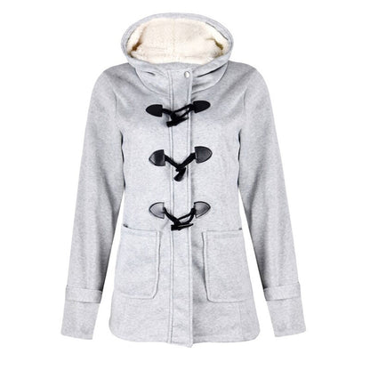 Elarova | Beliebte warme Winterjacke mit Kapuze für Damen Bequeme Winterjacke
