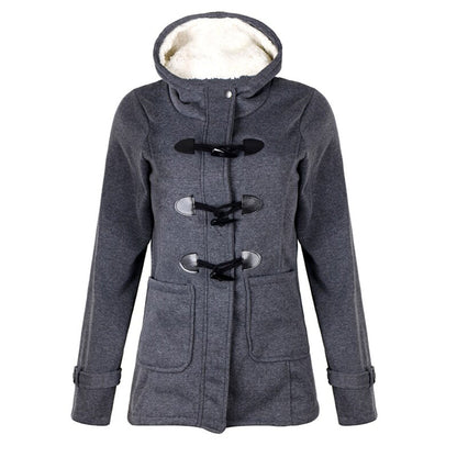 Elarova | Beliebte warme Winterjacke mit Kapuze für Damen Bequeme Winterjacke