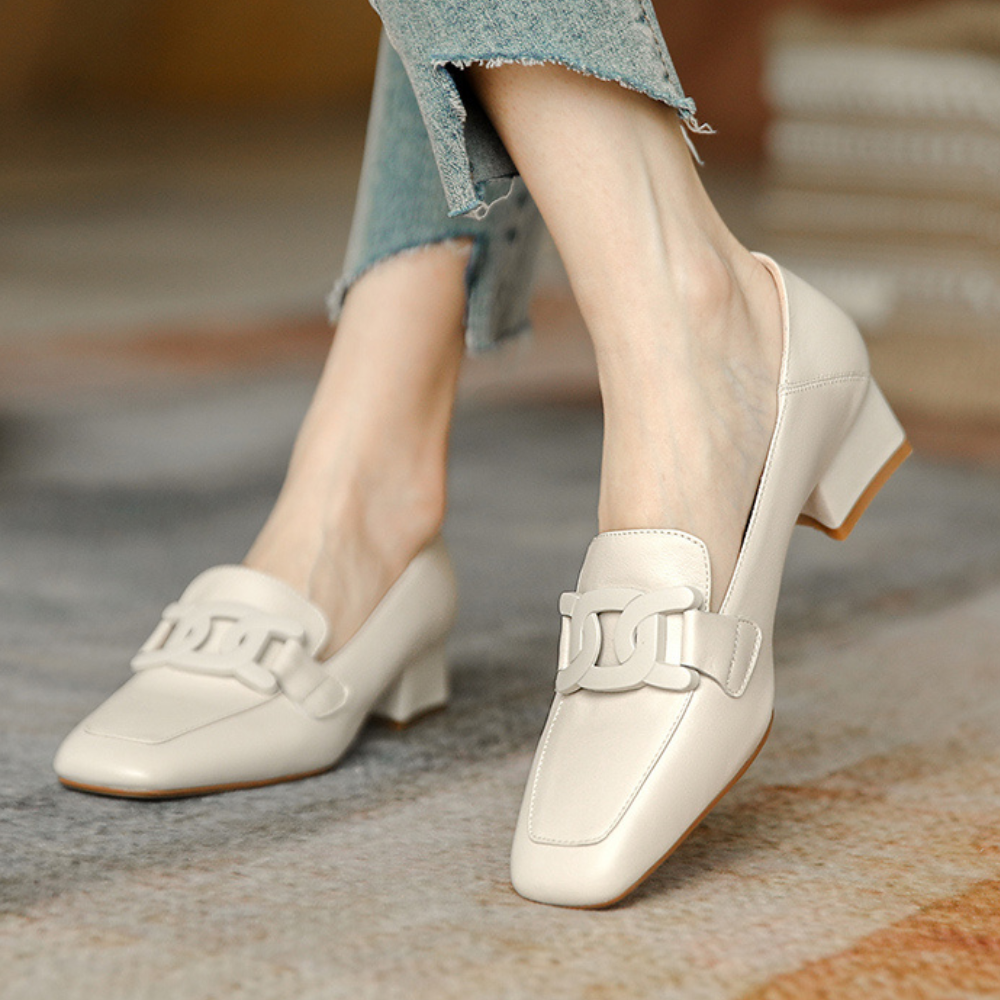 Elarova | Bequeme Schuhe mit Mittlerem Absatz und Fußgewölbeunterstützung