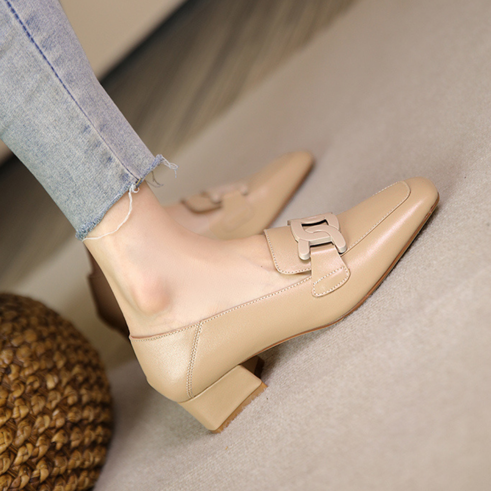 Elarova | Bequeme Schuhe mit Mittlerem Absatz und Fußgewölbeunterstützung