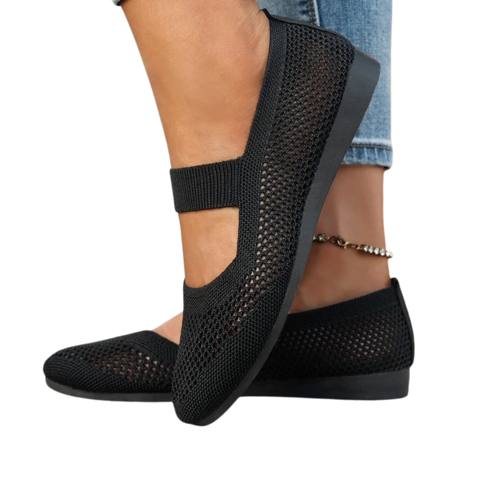 Elarova | Bequeme Schuhe mit Riemen