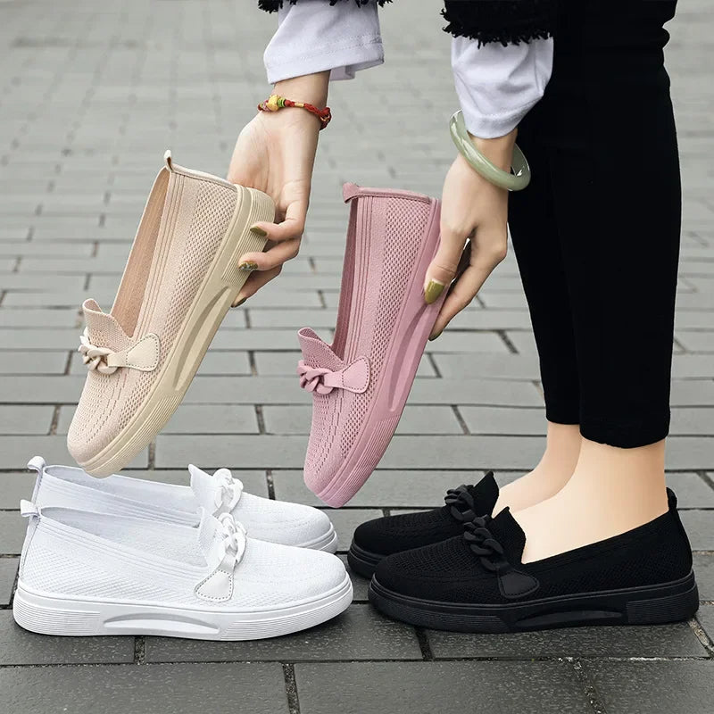 Elarova | Bequeme Slip on Sneaker Für Damen