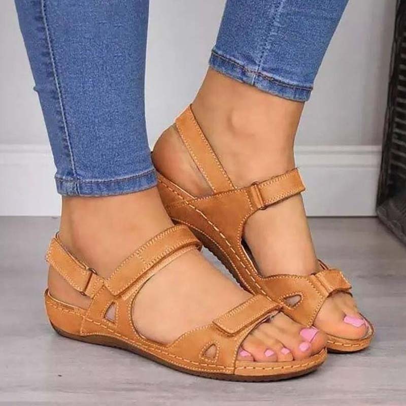 Elarova | Bequeme orthopädische Sandalen mit Schnalle