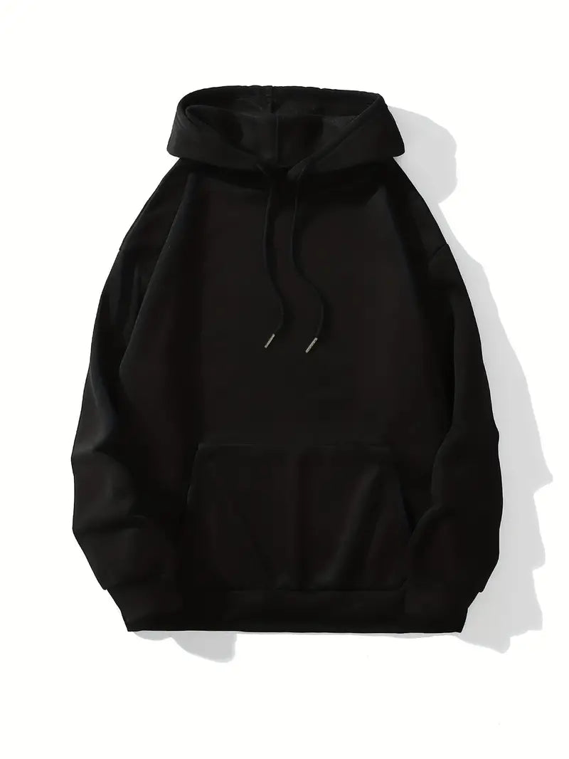 Elarova | Bequemer Einfarbiger Damen Hoodie mit Kapuze