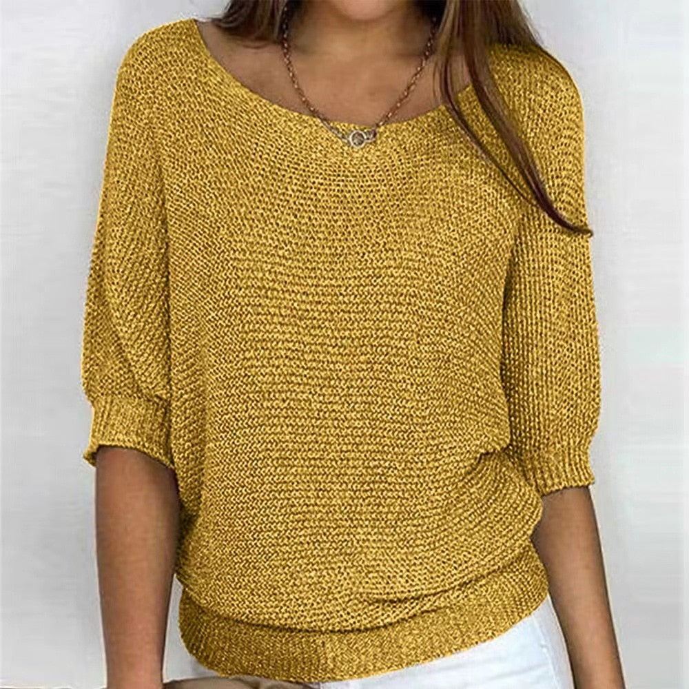 Elarova | Bequemer Sommerpullover