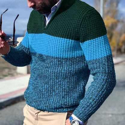 Elarova | Bequemer Strickpullover für Herren