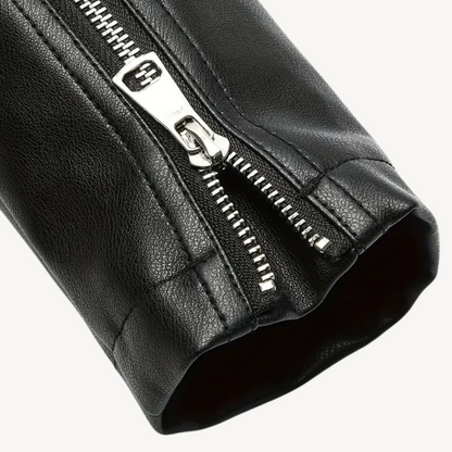 Elarova | Bikerjacke aus Kunstleder für Damen