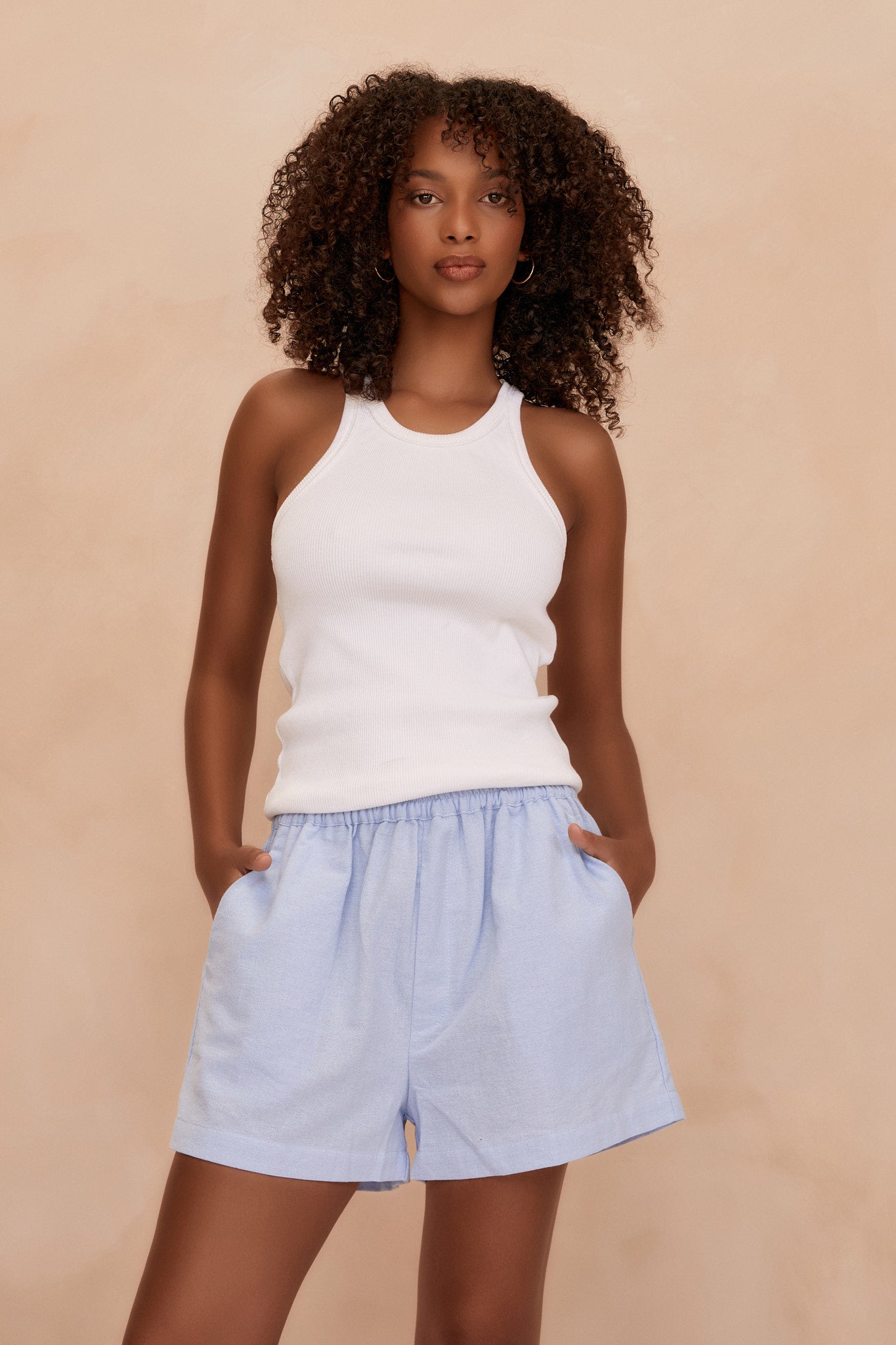 Elarova Blau Shorts