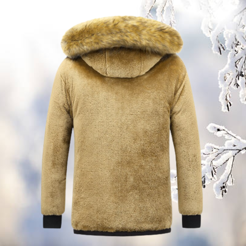 Elarova | Bleiben Sie warm und stilvoll mit dem winddichten Parkas mit Fellkapuze