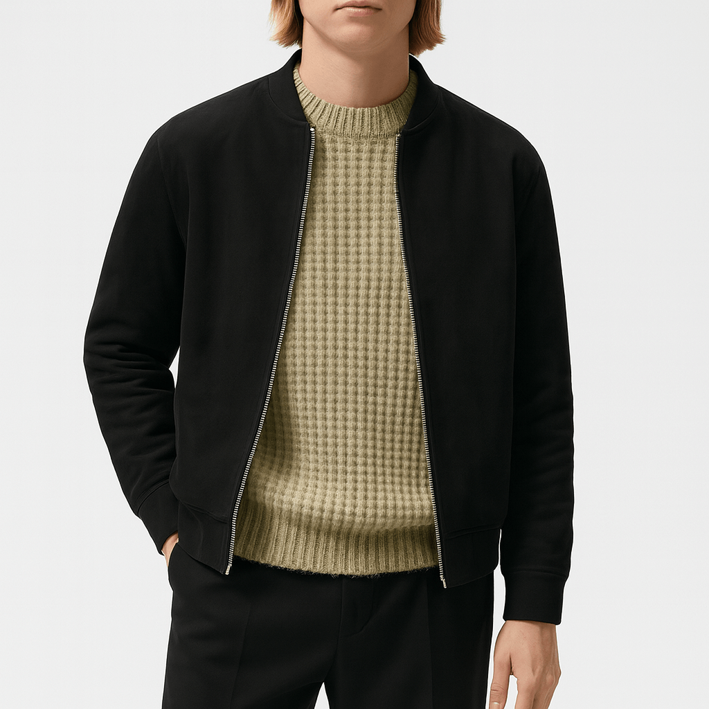 Elarova | Bomberjacke aus Leder