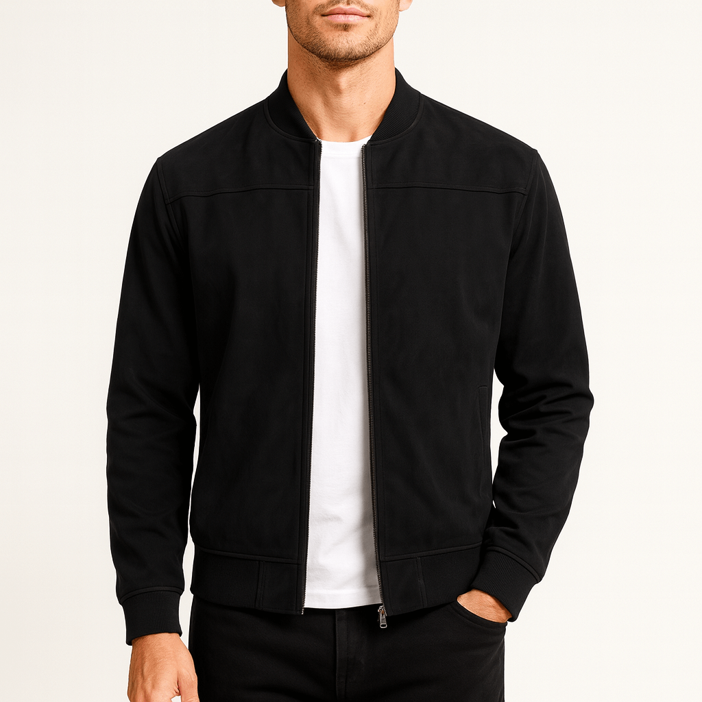 Elarova | Bomberjacke aus Wildleder