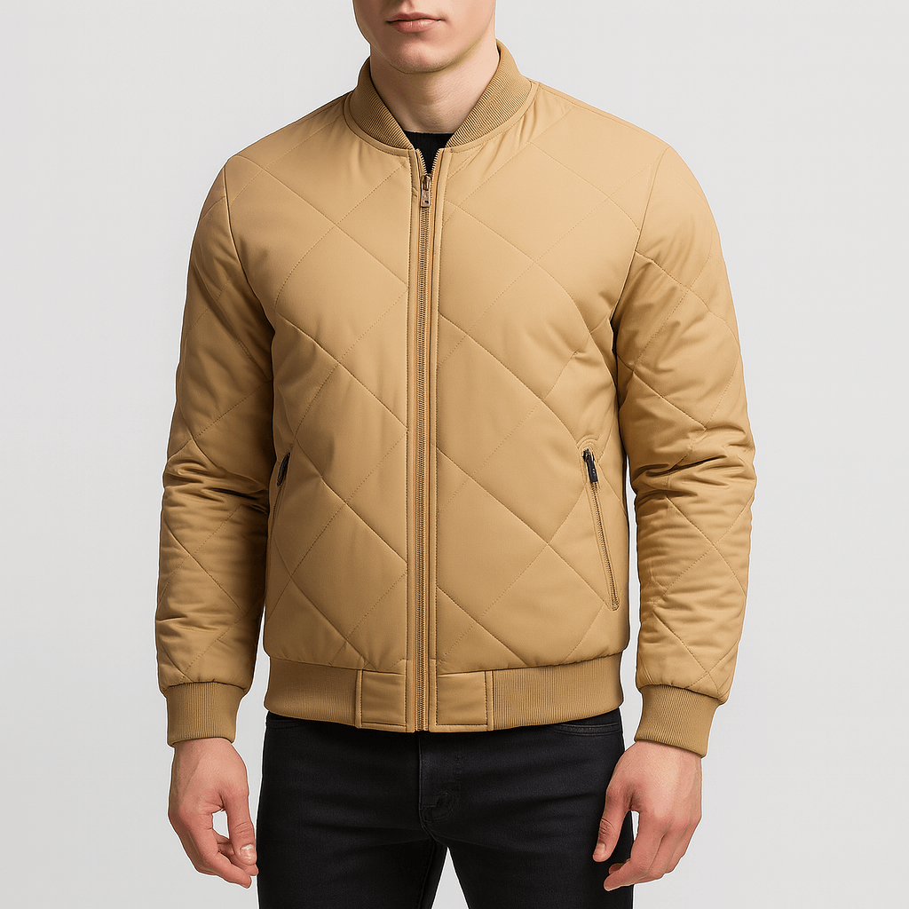 Elarova | Bomberjacke mit Rautensteppung