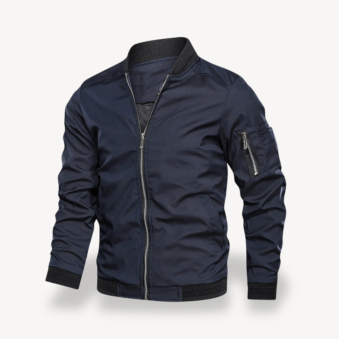 Elarova | Bomberjacke mit Reißverschluss für Herren