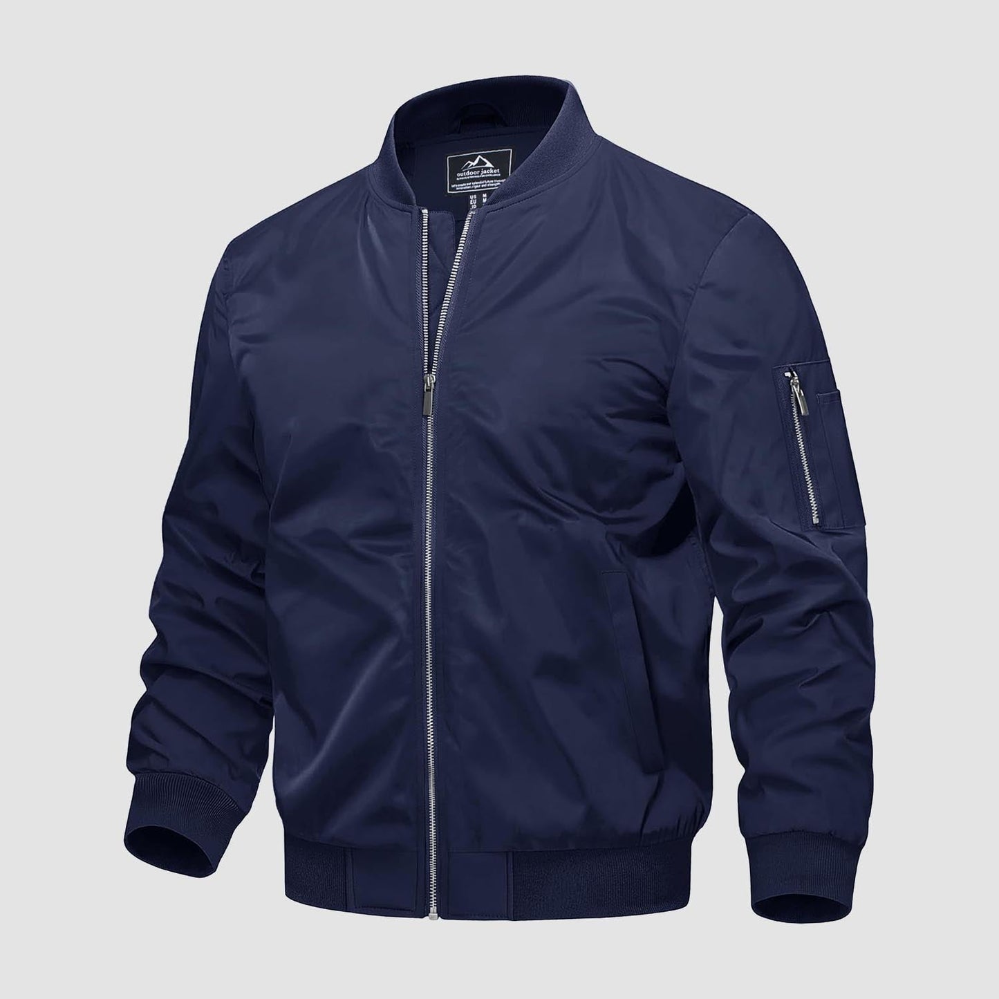 Elarova | Bomberjacke mit Reißverschluss für Herren