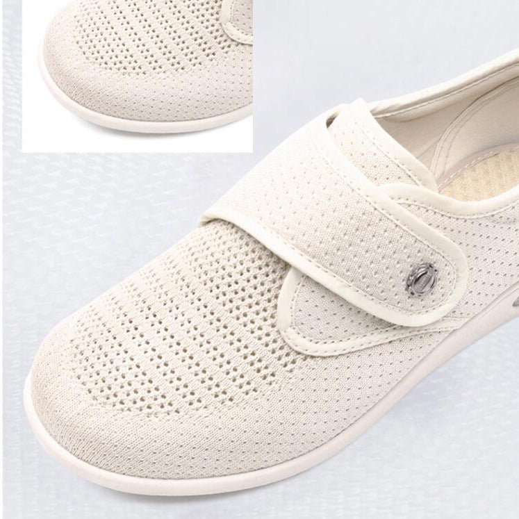 Elarova | Breite Diabetikerschuhe Komfortable Orthopädische Schuhe Für Geschwollene Füße