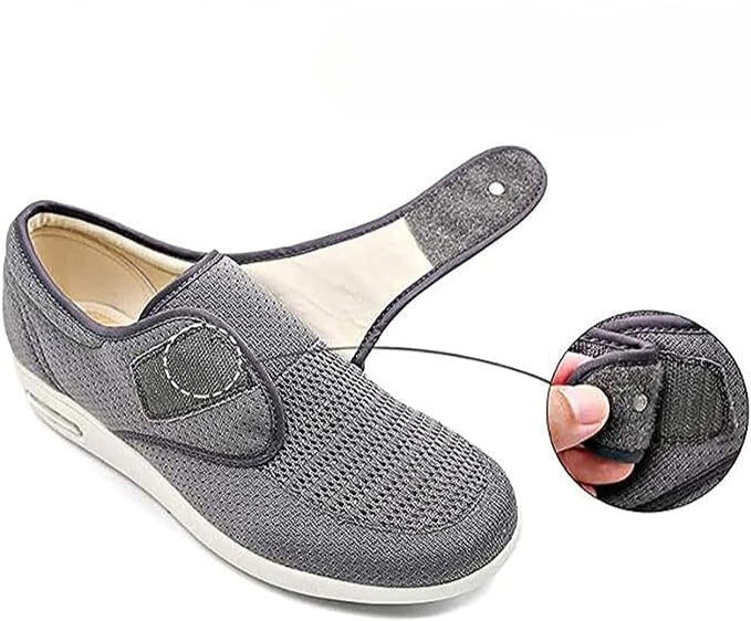 Elarova | Breite Diabetikerschuhe Komfortable Orthopädische Schuhe Für Geschwollene Füße