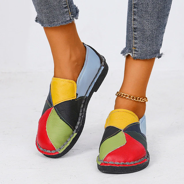 Elarova | Bunte DamenOrthopädische Schuhe mit Absatz