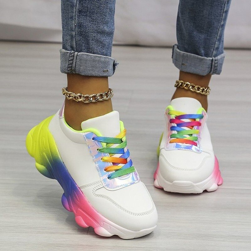 Elarova | Bunte StreetStyleSneaker