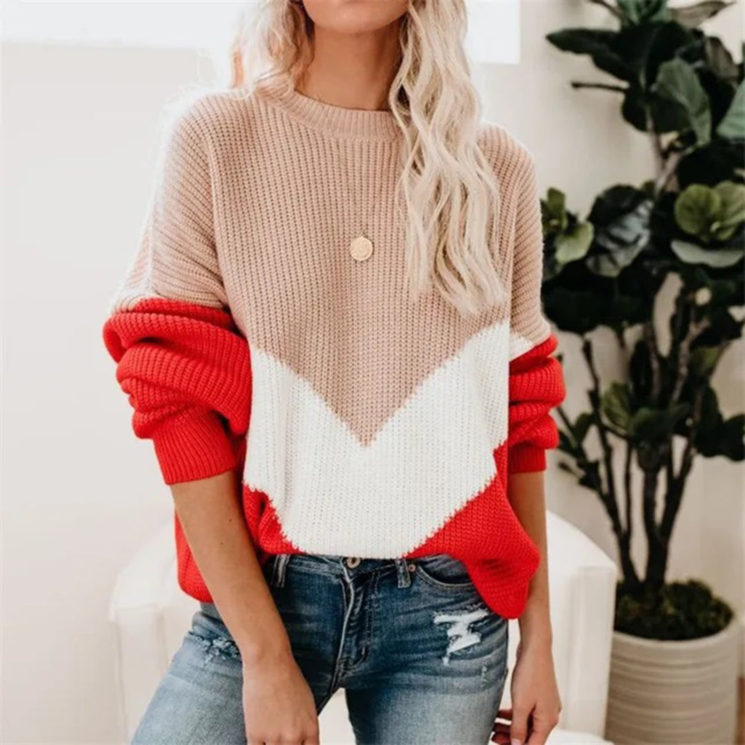 Elarova | CHARLOTTE™ Stilvoller Strickpullover Letzter Tag Rabatt]