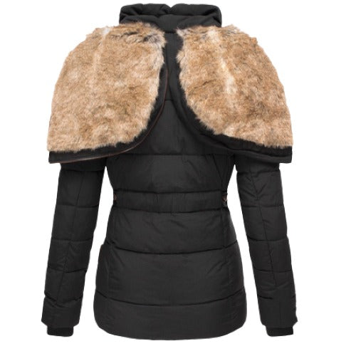 Elarova | Canter Groove Warme Jacke mit Kapuze