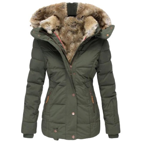 Elarova | Canter Groove Warme Jacke mit Kapuze