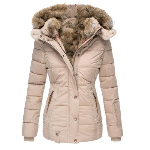 Elarova | Canter Groove Warme Jacke mit Kapuze