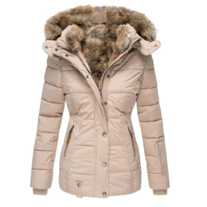 Elarova | Canter Groove Warme Jacke mit Kapuze