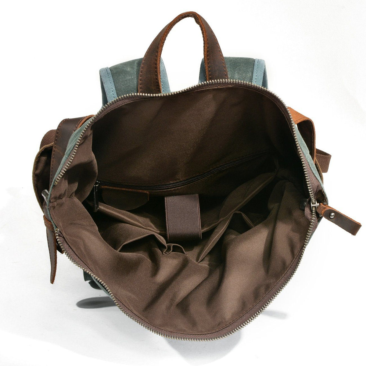 Elarova | Canvas Rolltop Rucksack LundaStyle Nachhaltig und stilvoll für Abenteurer