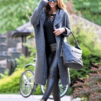 Elarova | Cardigan mit Kapuze | Schöner Cardigan mit Stil!