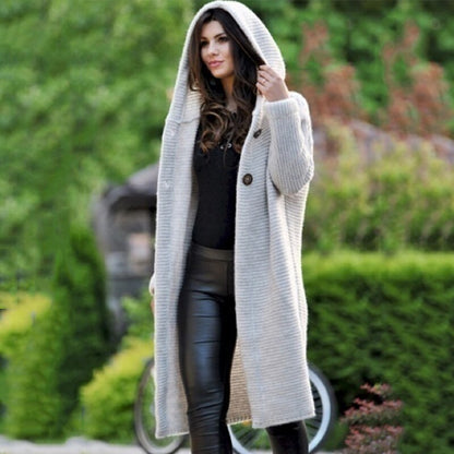 Elarova | Cardigan mit Kapuze | Schöner Cardigan mit Stil!