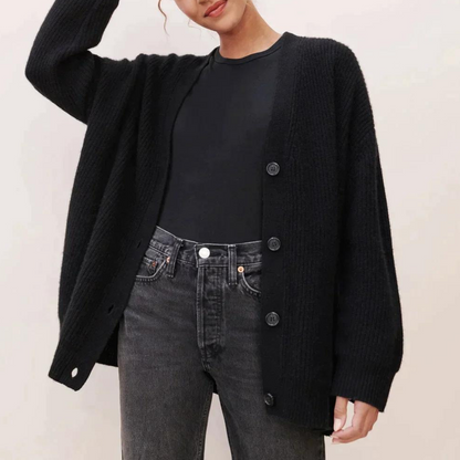 Elarova | Chic Kaschmir Strickjacke