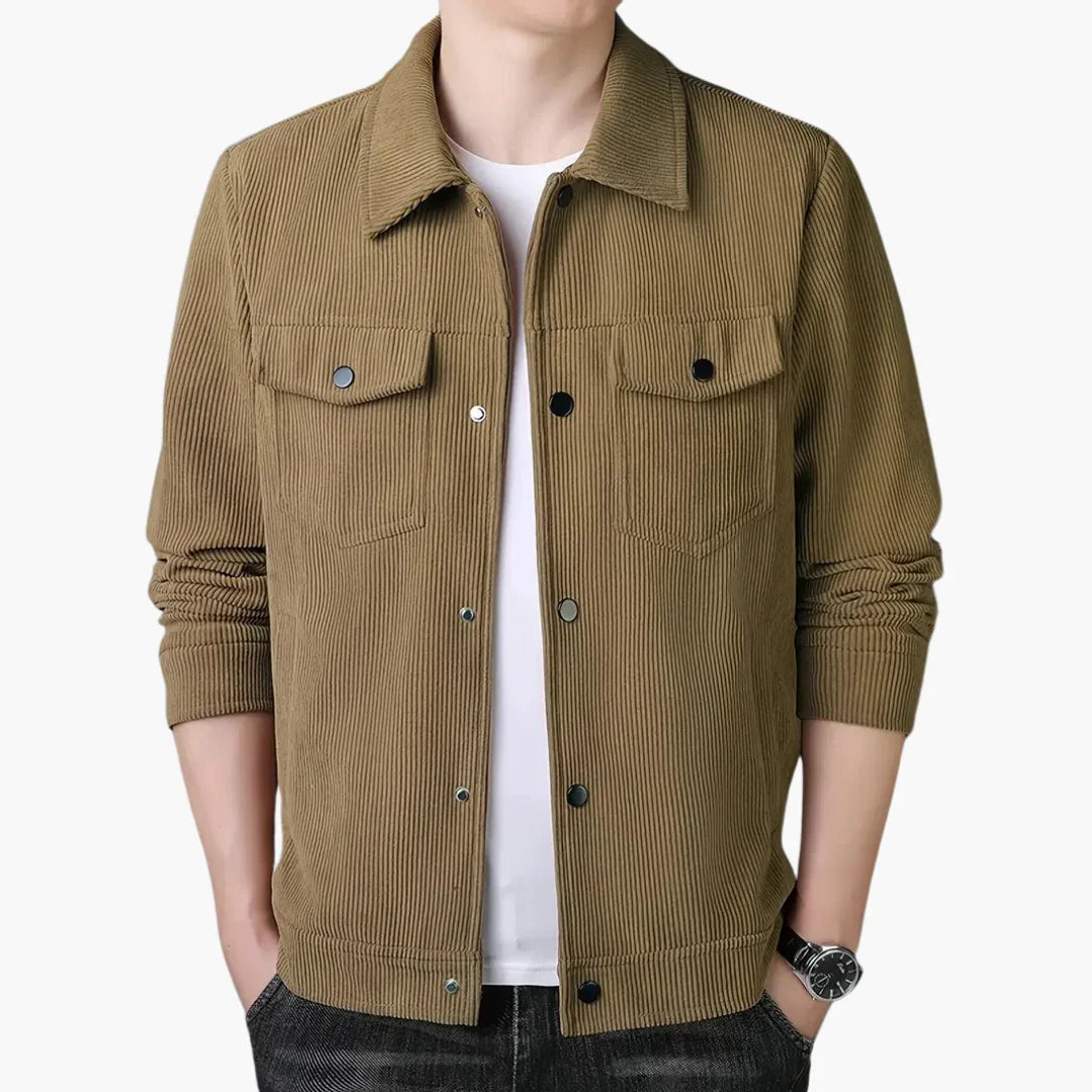 Elarova | Cord Bomberjacke für Herren