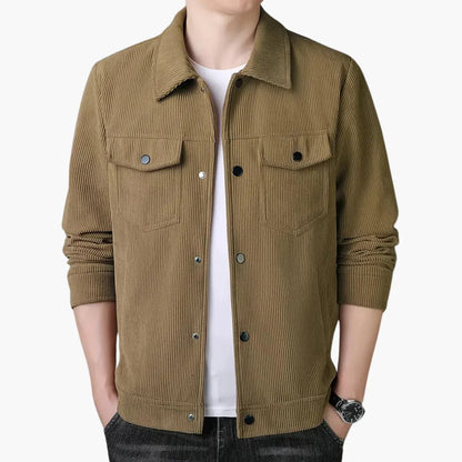 Elarova | Cord Bomberjacke für Herren